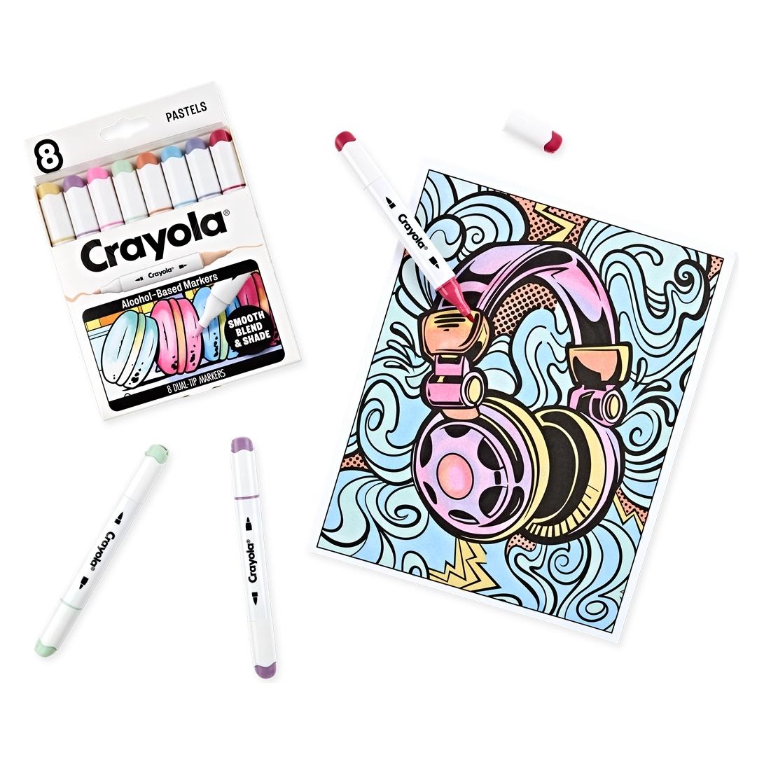 Crayola 8 Marker Pastell (8x) (358-586807)