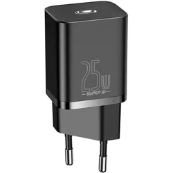 Baseus Super Si 1C Schnellladegerät USB Typ C 25W – USB-C Schnellladegerät für Smartphone, Tablet, Laptop