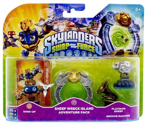 ACTIVISION - Skylanders Swap Force - Adventure Pack (Wind-Up, Sheep Wreck Island, Sheep, Groove Machine) - Preis vom 10.10.2026 11:48:34 h
