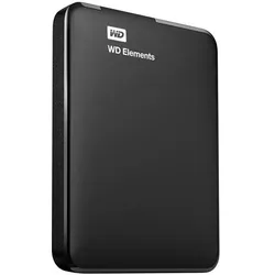 WD HDD 2TB USB3.0 PORTABLE 2.5" (2 TB), Externe Festplatte, Schwarz