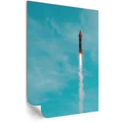 POSTER - 42x59 cm - Gomuno - Rakete am Himmel