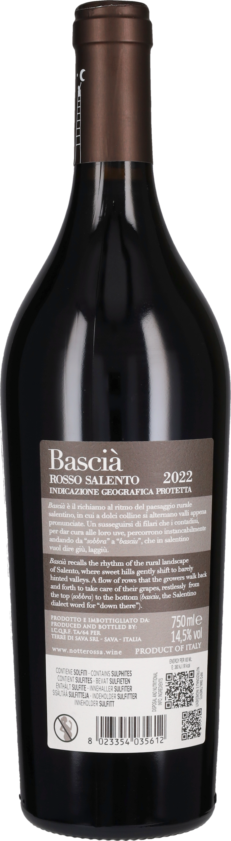 'Bascià' Notte Rossa