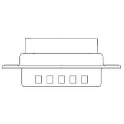 Molex Molex MOL Power & Signal Sol. 1731130021 D-SUB Stecker Polzahl: 44 Crimpen 1 St.