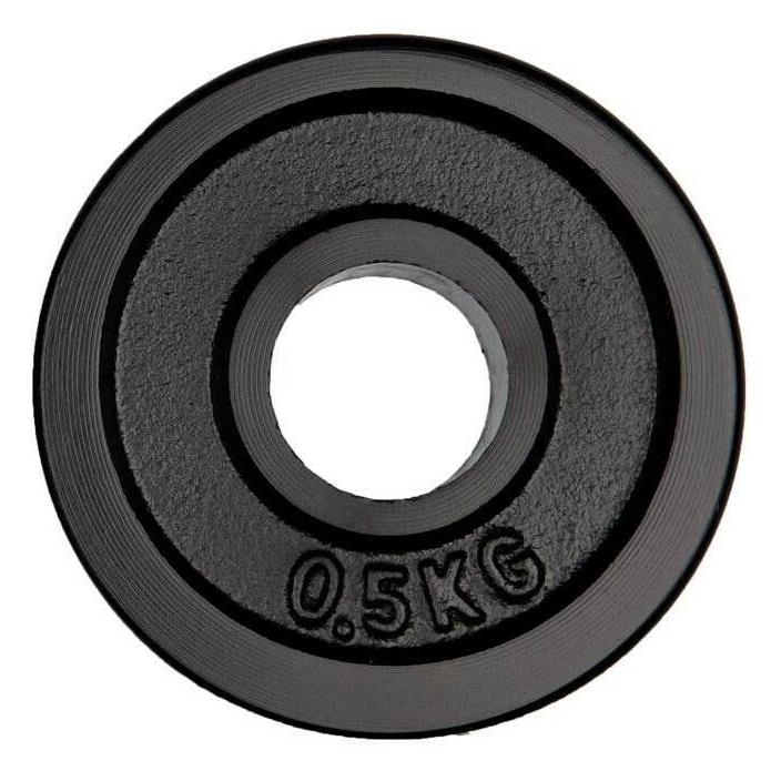 Hammer Fitness Gewichtsscheiben 1 x 0.5 kg (1 x 0.5 kg) (17000)