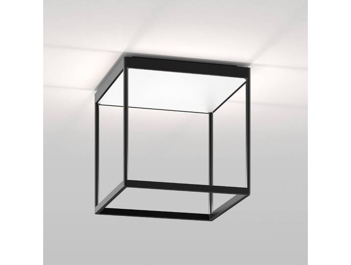 Serien Lighting LED Deckenlampe Reflex 2 M, dimmbar, schwarz, für Wohn- / Esszimmer, Aluminium, Design, LED Deckenleuchte