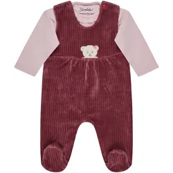 Sterntaler Nicki-Strampler-Set Bär, lila | rosa, 56