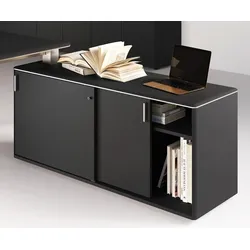 Sideboard Büro Schiebetüren Lewo 3