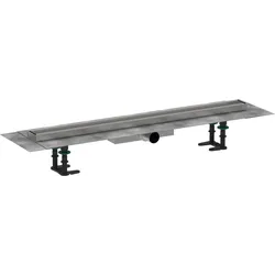 hansgrohe RainDrain Compact Komplettset Duschrinne 800, befliesbar, für flache Installation, 56167000
