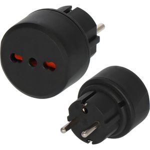 Brennenstuhl Reiseadapter 1508590, Italien nach EU