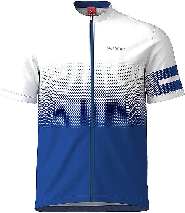 LÖFFLER Herren Radtrikot Dimi FZ blau   54 M