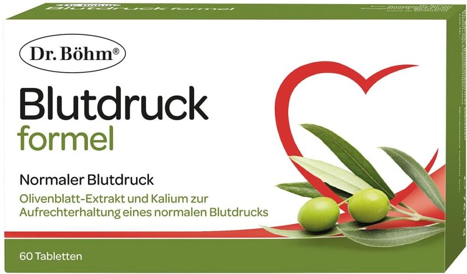 Dr. Böhm Blutdruckformel Tabletten für normalen Blutdruck 60stk