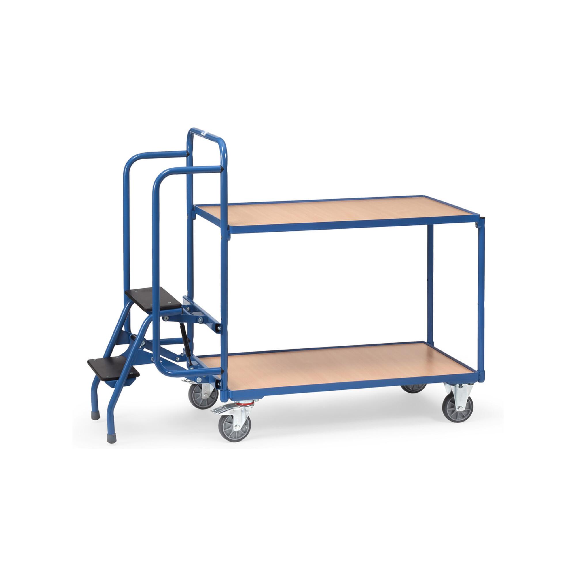 fetra Kommissionierwagen 2105 - Tragkraft 250kg TPE-Reifen)