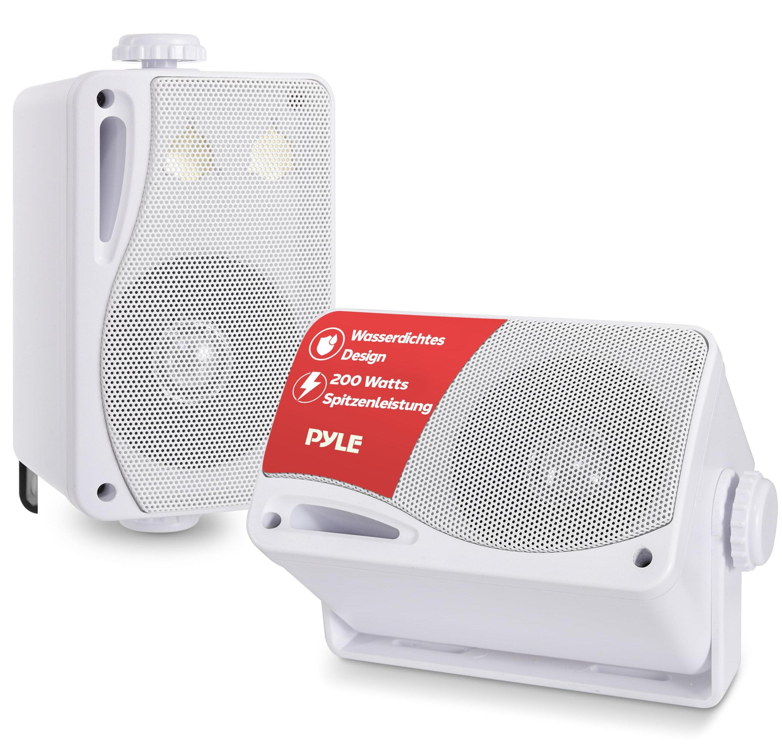 Pyle PLMR24 Draagbare Draadloze Speaker met Aansluitklemmen en AC-voeding