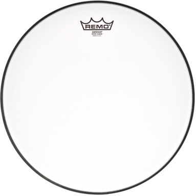 Remo "14" Emperor White Suede"