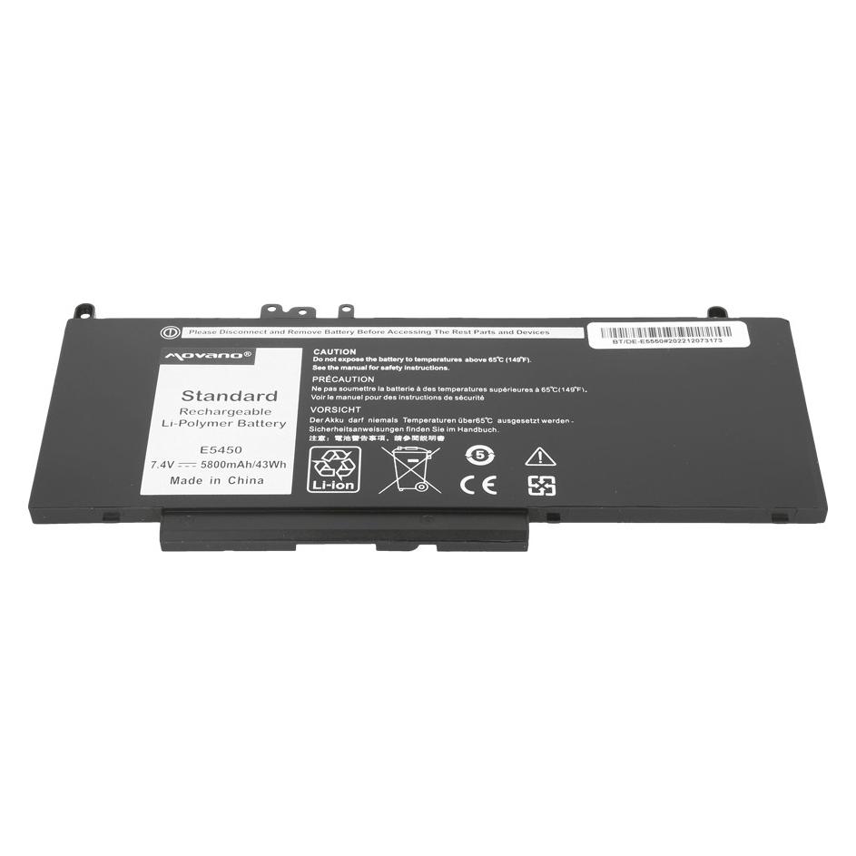 Mitsu Movano battery for DELL Latitude E5450, E5550 (5800 mAh) (5BM329)