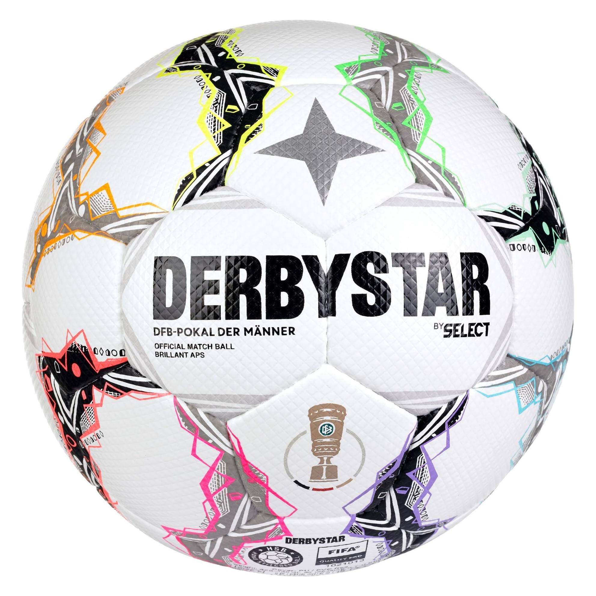 Derbystar DFB-Pokal Brillant APS v26 Weiss - 5 (5) (1841-000)