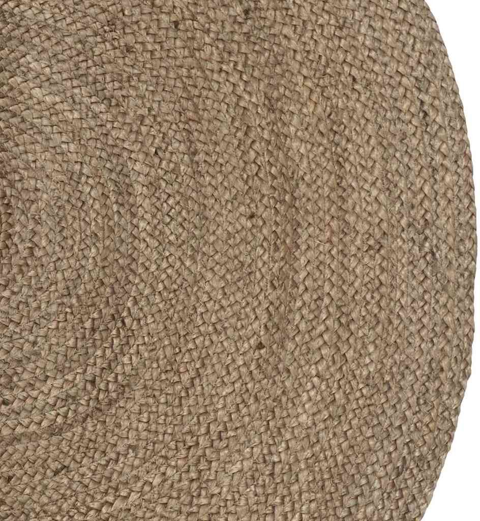 vidaXL Tapis de surface Gris 152 x 245 cm Jute