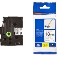 TZe-FX241, Schriftband 18 mm, Schwarz auf Weiß
