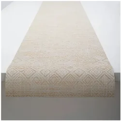 Chilewich, Tischdecke, Mosaic Tischläufer Almond (183 x 36 cm)