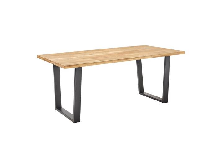 Esstisch Holz, Metall 180/90/76 cm