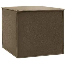 Softline Hocker Space Filz mocca braun, 45x41x45 cm