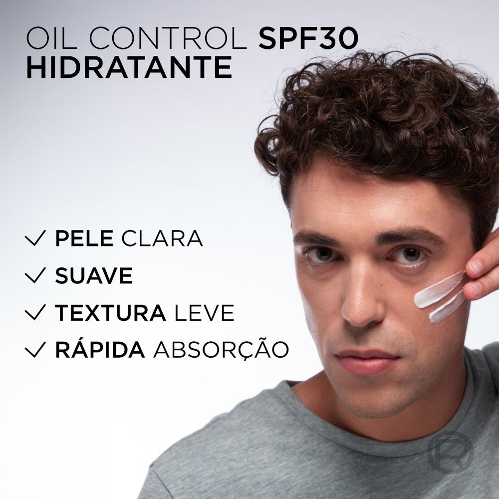 L'Oréal Paris Men Expert Derma Control Oil-Control Moisturizing Face Cream SPF30 with Niacinamide 40mL SPF30