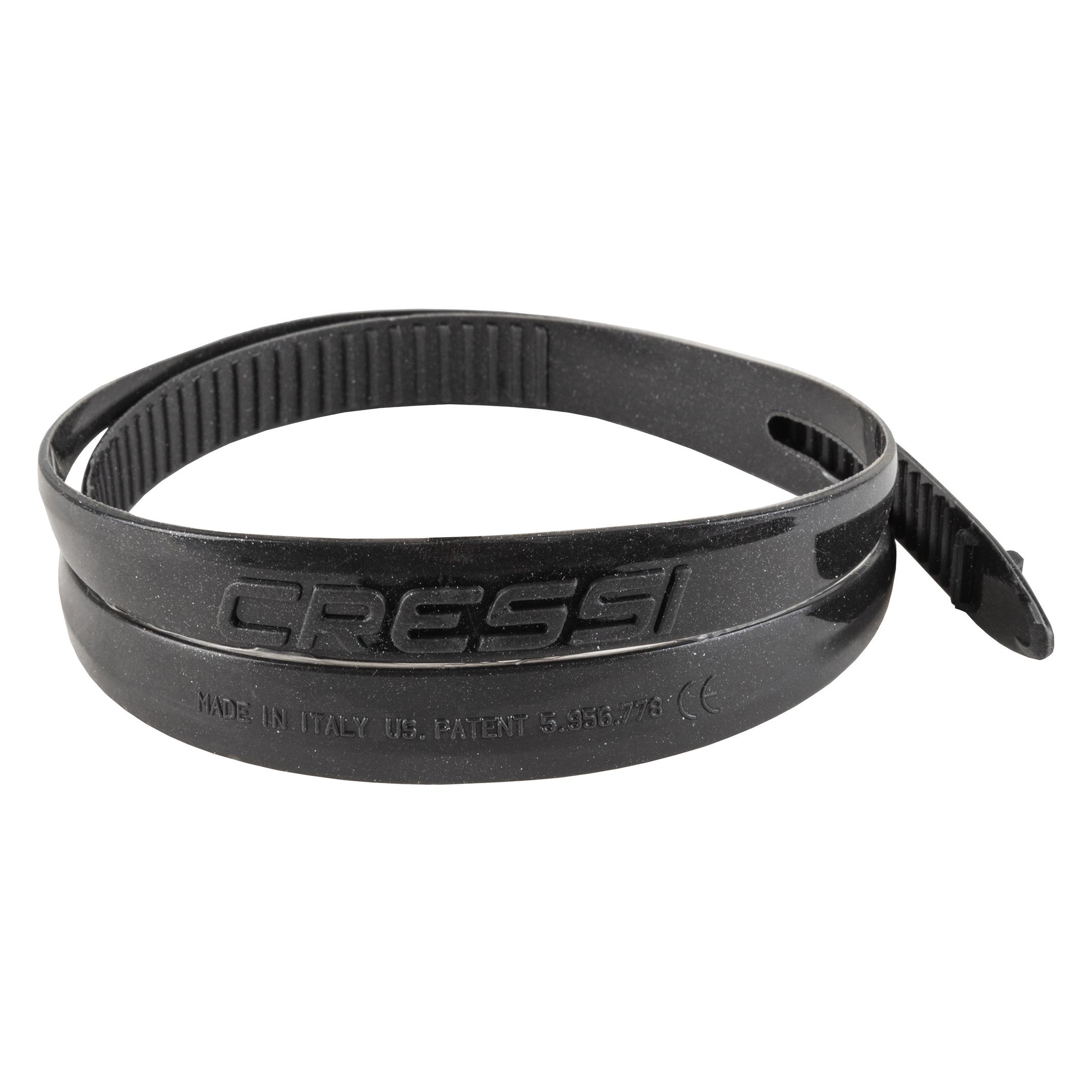 Cressi Swim Goggles Silicone Strap (black) (DZ301050)
