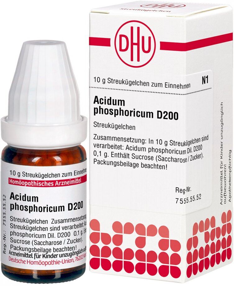 DHU Acidum Phosphoricum D200 Globuli 10g