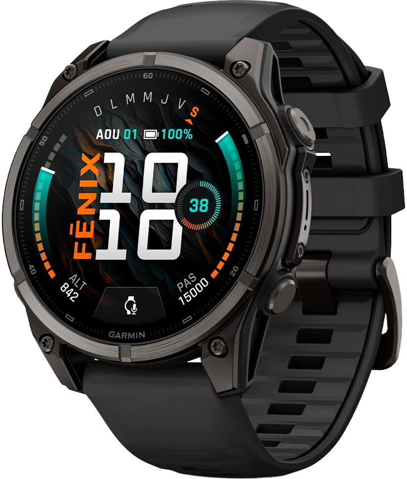 Garmin  - Fenix 9 Titanium - 47 mm - Montres GPS