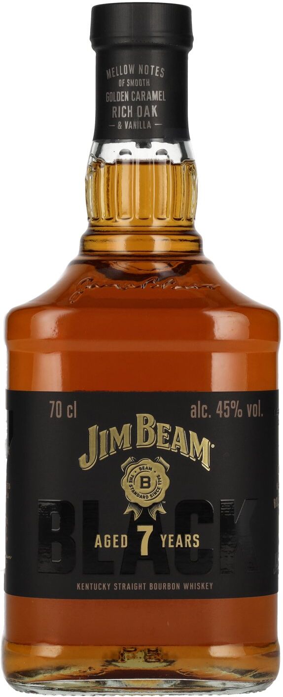 Jim Beam BLACK Kentucky Straight Bourbon Whiskey 45% Vol. 0,7l