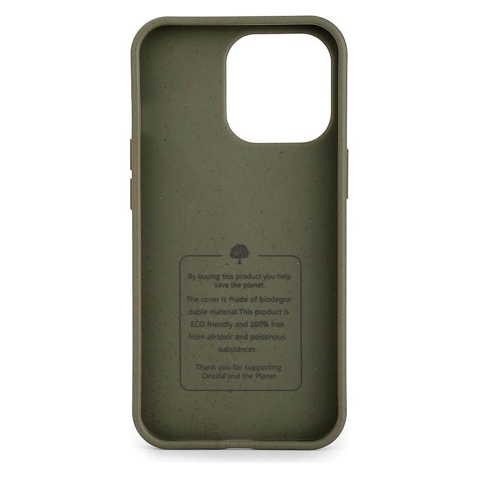 Carl ONSALA ECO Mobilskal Grön (Apple iPhone 13 Pro) (591549)