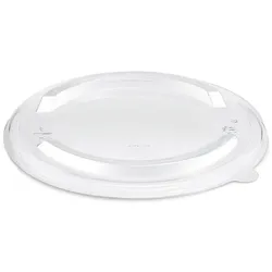 VEPATIM 50 Deckel transparent Ø150mm aus rPET für Salatschalen Feinkostschalen