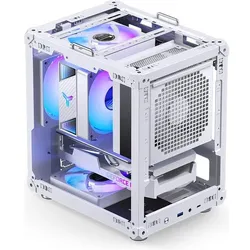 Jonsbo C6 (ITX, mATX), PC Gehäuse, Weiss