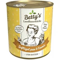 Bettys Landhausküche Katze Geflügel pur | 6x 800g