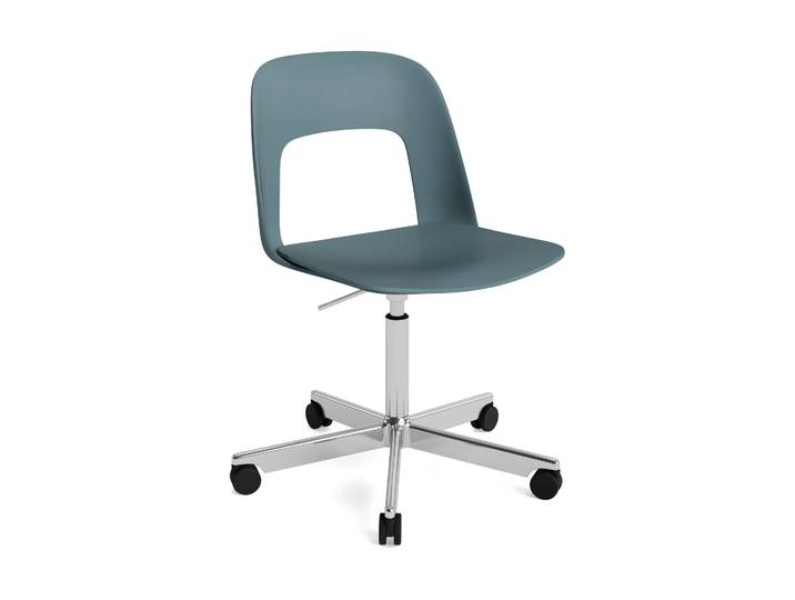 HAY Layout Chair 141 Stuhl Ocean-polerad aluminium