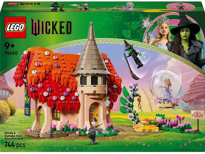 LEGO Glinda et Elphaba au Pays des Munchkins 75690 LEGO