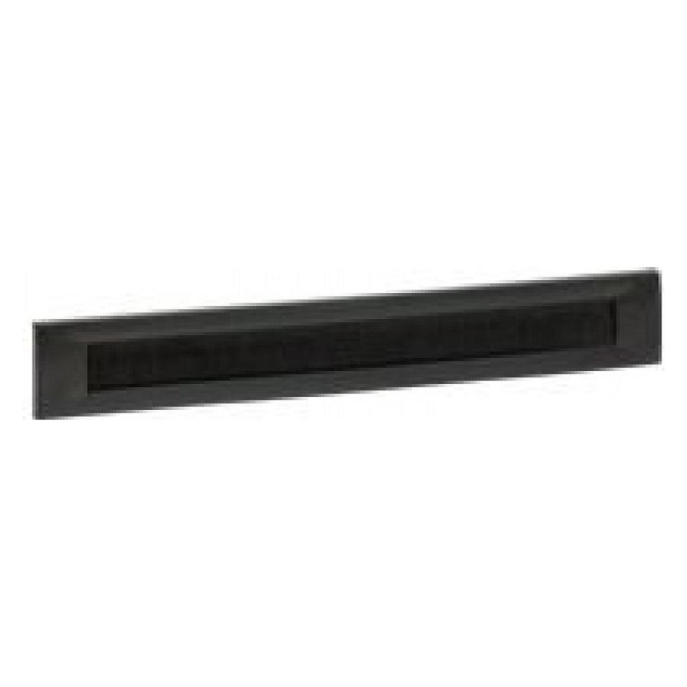 Legrand Plastic cable entry with direct clip-on brush 1U - LCS³ bay 1 (0 465 28)