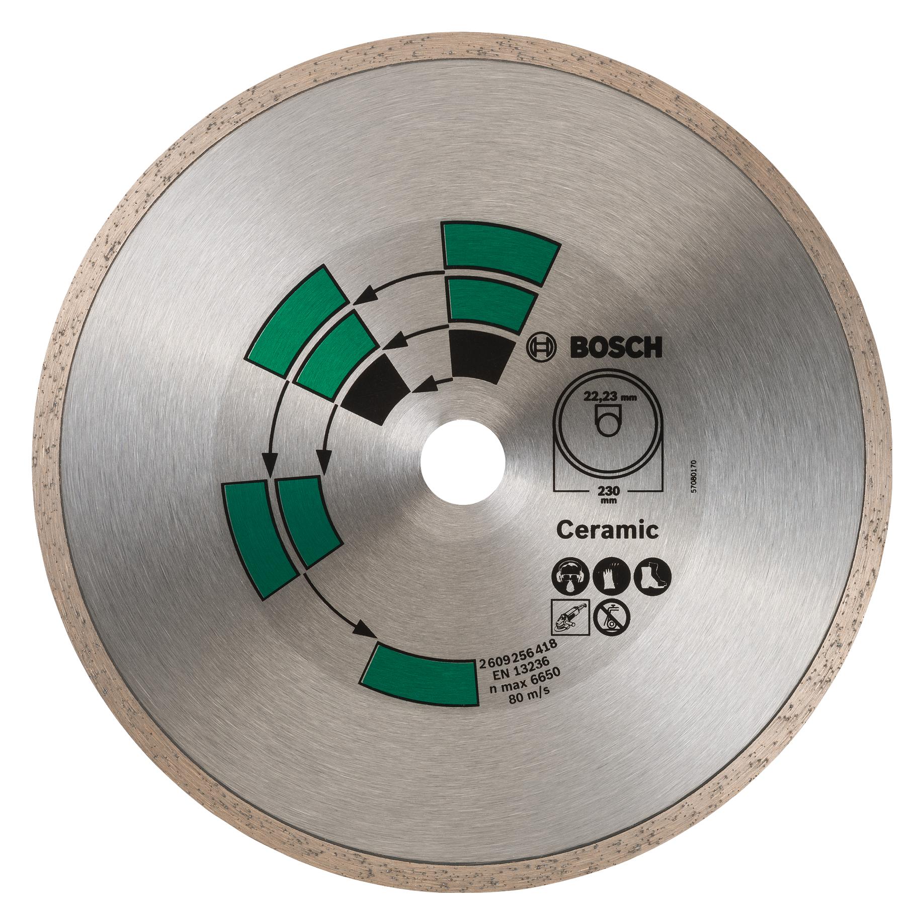 Bosch Professional Zubehör Diamanttrennscheibe Fliesen D= 115 mm (2609256416)