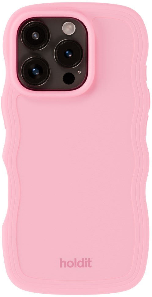 Holdit iPhone 16 Pro Max Wavy Cover - Pink