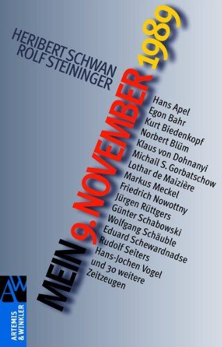 Heribert Schwan - Mein 9. November 1989 - Preis vom 11.10.2026 03:10:56 h