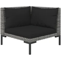 vidaXL, Gartenlounge, Beconum (6x Eckteil + Tisch)