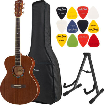 Harley Benton Blues Guitar Set 2 Natur matt