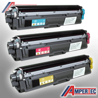 3 Ampertec Toner ersetzt Brother TN-242 Multipack CMY
