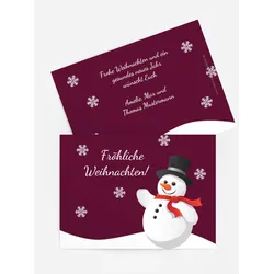 Weihnachtsgrußkarten geschäftlich selbst gestalten mit Spruch und Fotos im Onlinedesigner bei Meine-Kartenmanufaktur.de