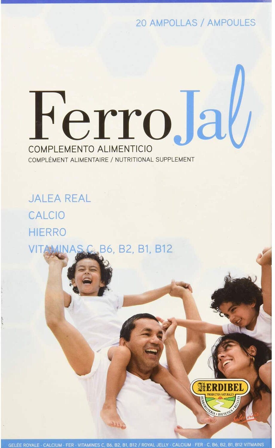 Herdibel Ferrojal 20 Ampollas