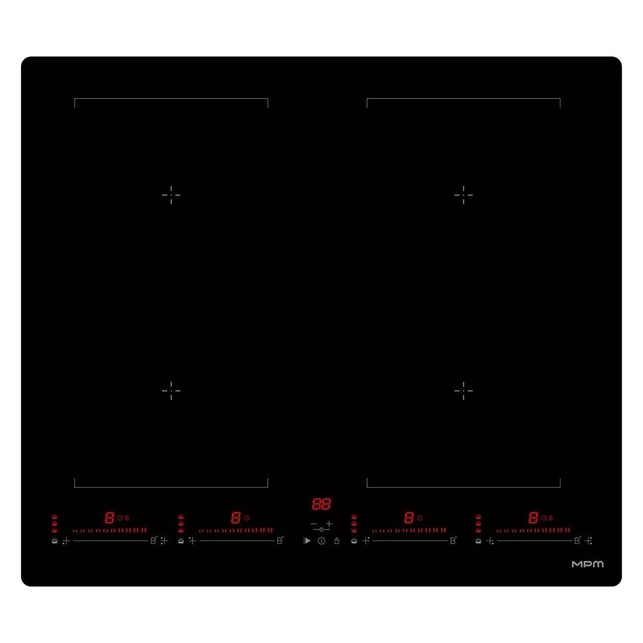 MPM Płyta indukcyjna MPM-60-IM-17/M (59 cm, Induktionskochfeld) (MPM-60-IM-17/M)