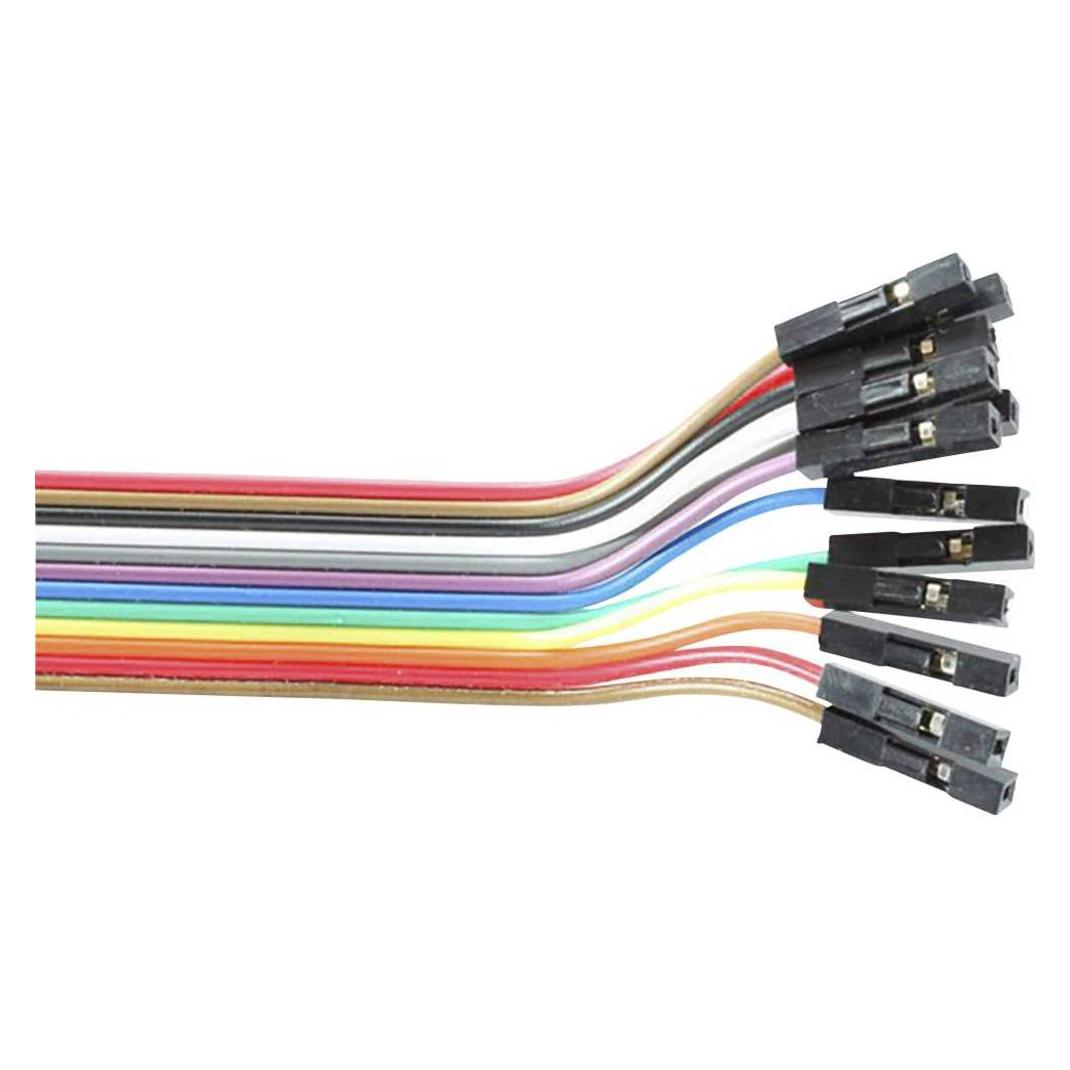 Tinkerforge Tinker Jumper Kabel Set 12x30cm (versch.Farben) (TF-673)
