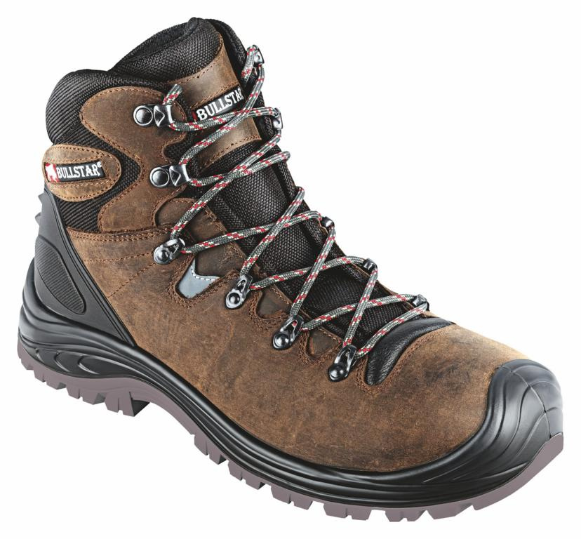WILLAX 2473, Sicherheitsstiefel Techno Plus S3, braun Gr. 46 08670115