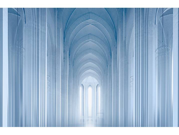 Fototapete PAPERMOON Photo-Art ERHARD BATZDORF, WEGE ZUM LICHT , bunt, B:2m L:1,49m, Vlies, Tapeten, Fototapete