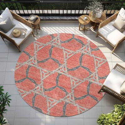 Addison Rugs Machine Washable Indoor/ Outdoor Transitional Links Chantille Rug